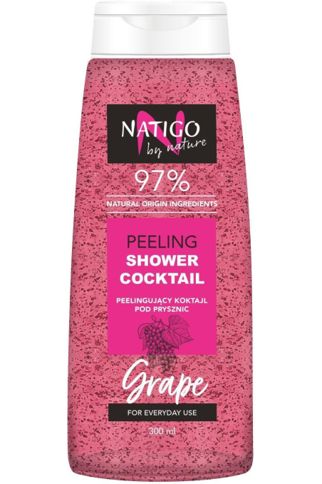 GEL DOUCHE EXFOLIANT RAISIN 300ML NATIGO