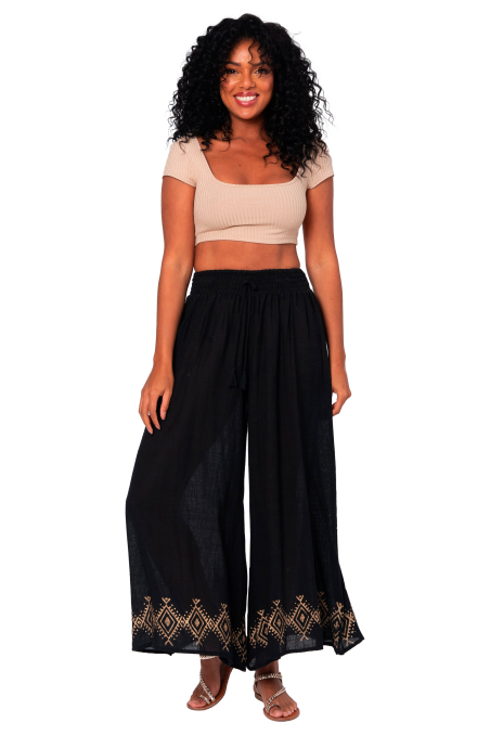 Pantalon femme 100% coton origine inde