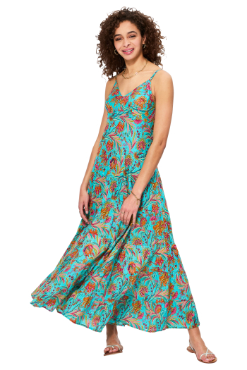 Robe femme 100% voile de coton double origine inde