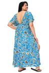 Robe grande taille 100% coton origine inde