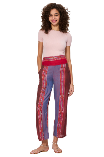 Pantalon femme 100% rayonne origine inde