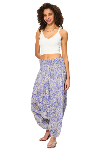 Sarouel 3en 1 femme 100% coton origine inde