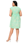Robe grande taille 100% coton origine inde