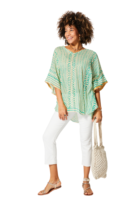 Chemisier femme 100% coton origine inde